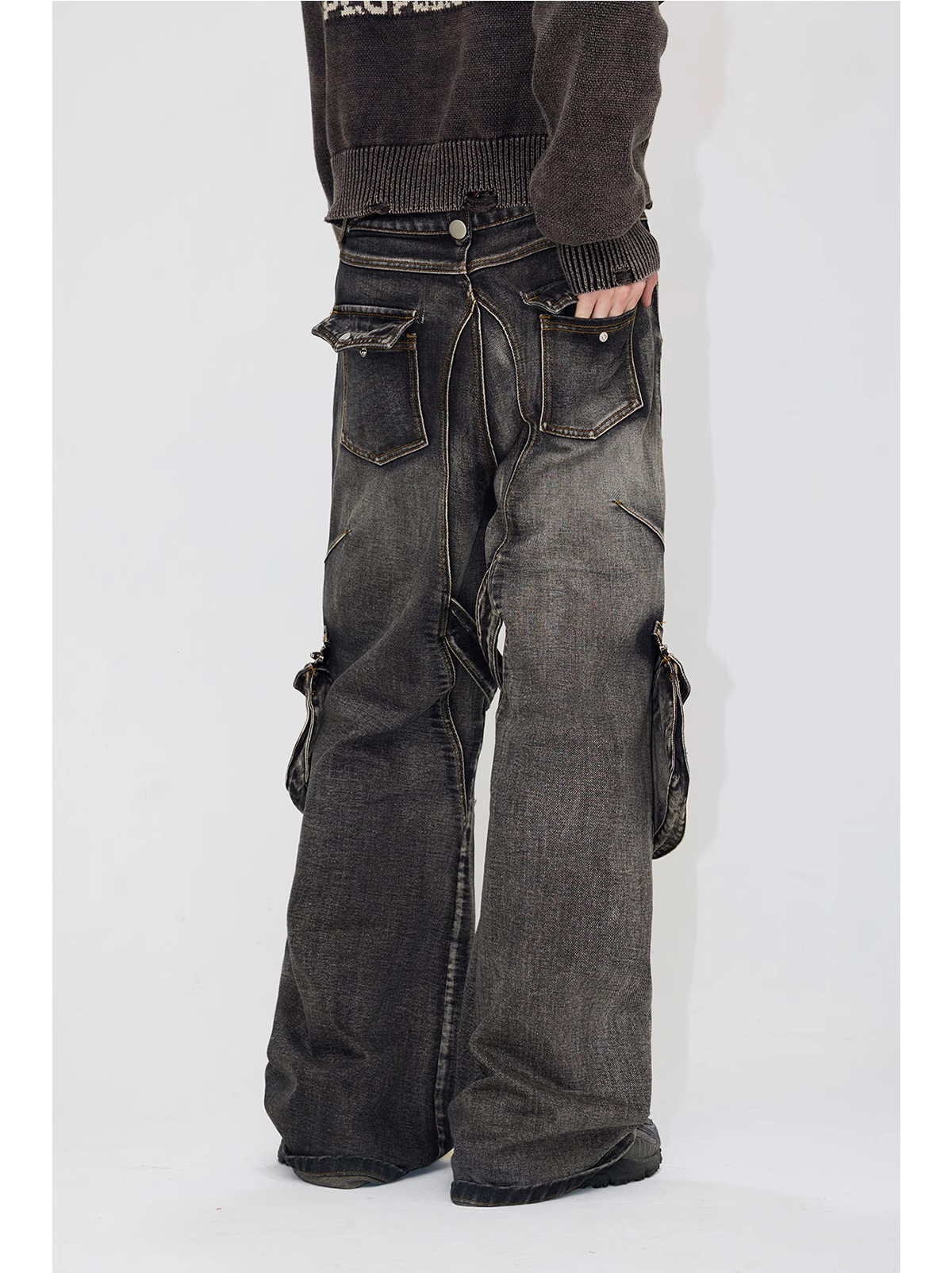 ULTRA FULL-METAL PUNK CARGO DENIM MNW1964