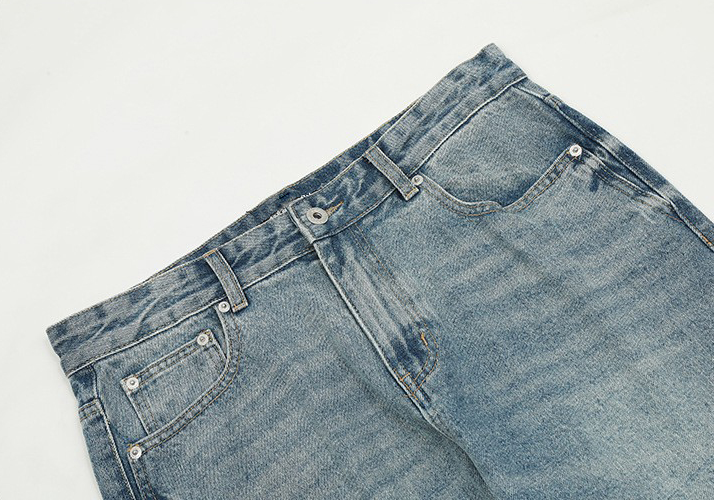 SEMI-FLARED JEANS MEN'S PANTS MNW1947