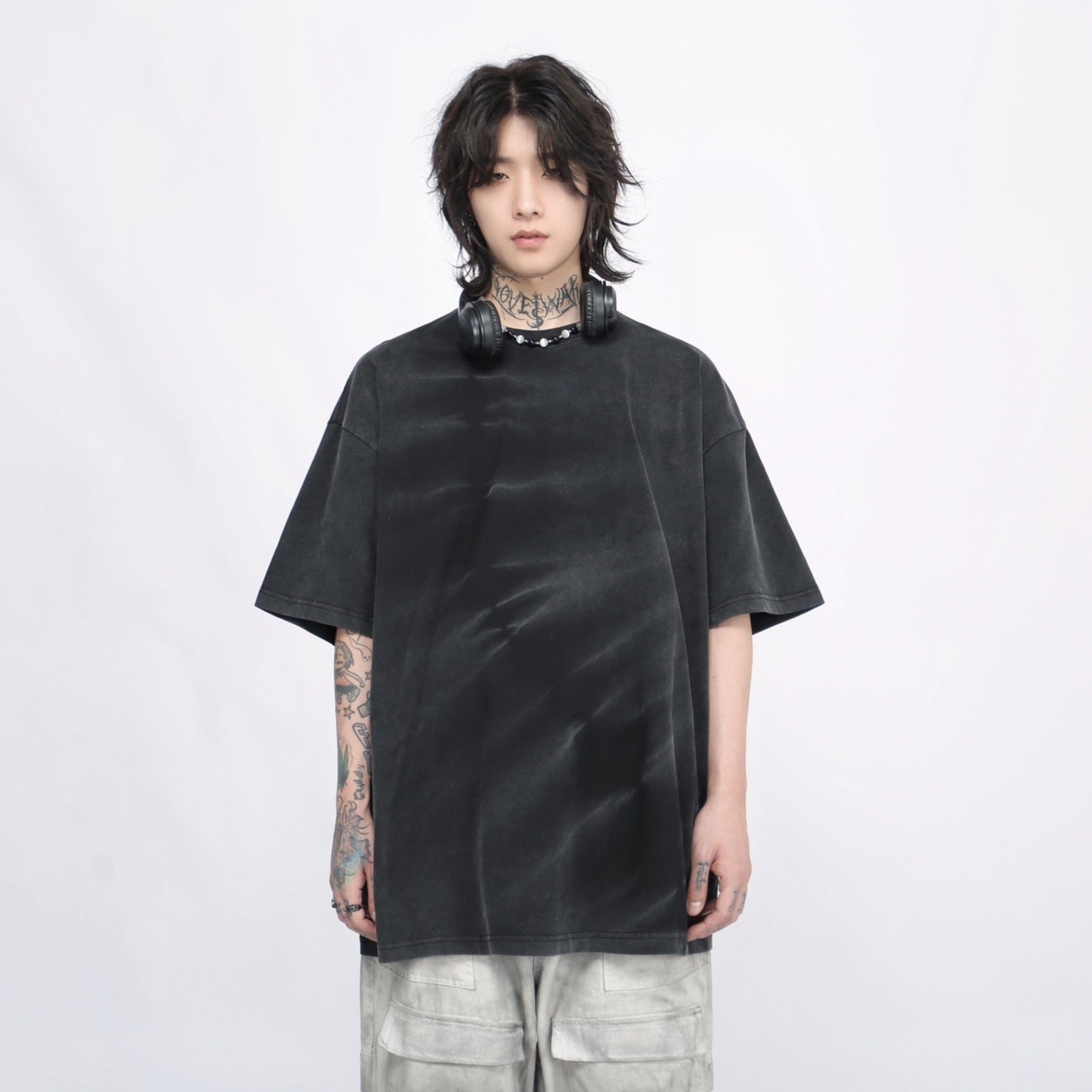 IRREGULAR TIE-DYE T-SHIRT MNW18