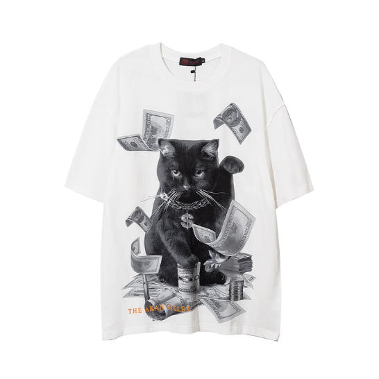CAT MONEY T-SHIRT MNW577