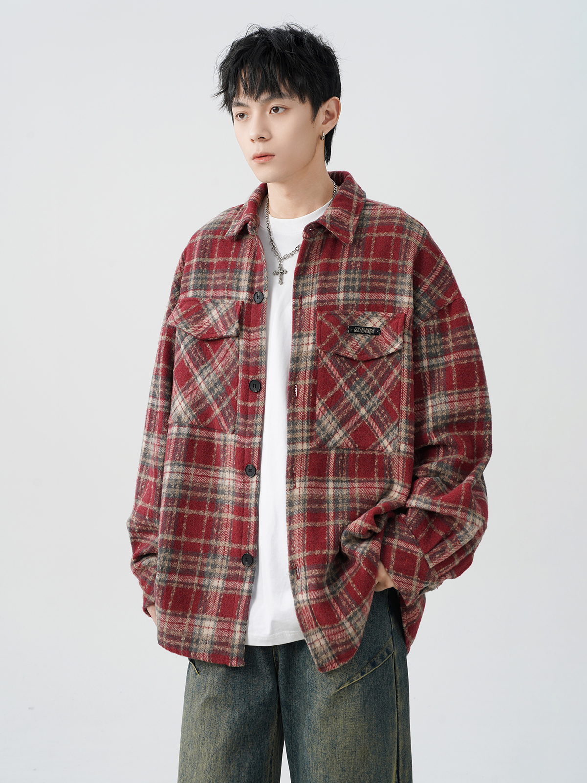 ABS CHECK JACKET MNW1961