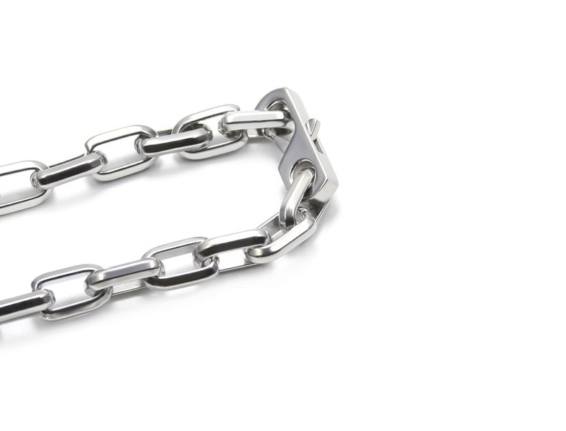 SILVER NECK THICK CHAIN MNW1968