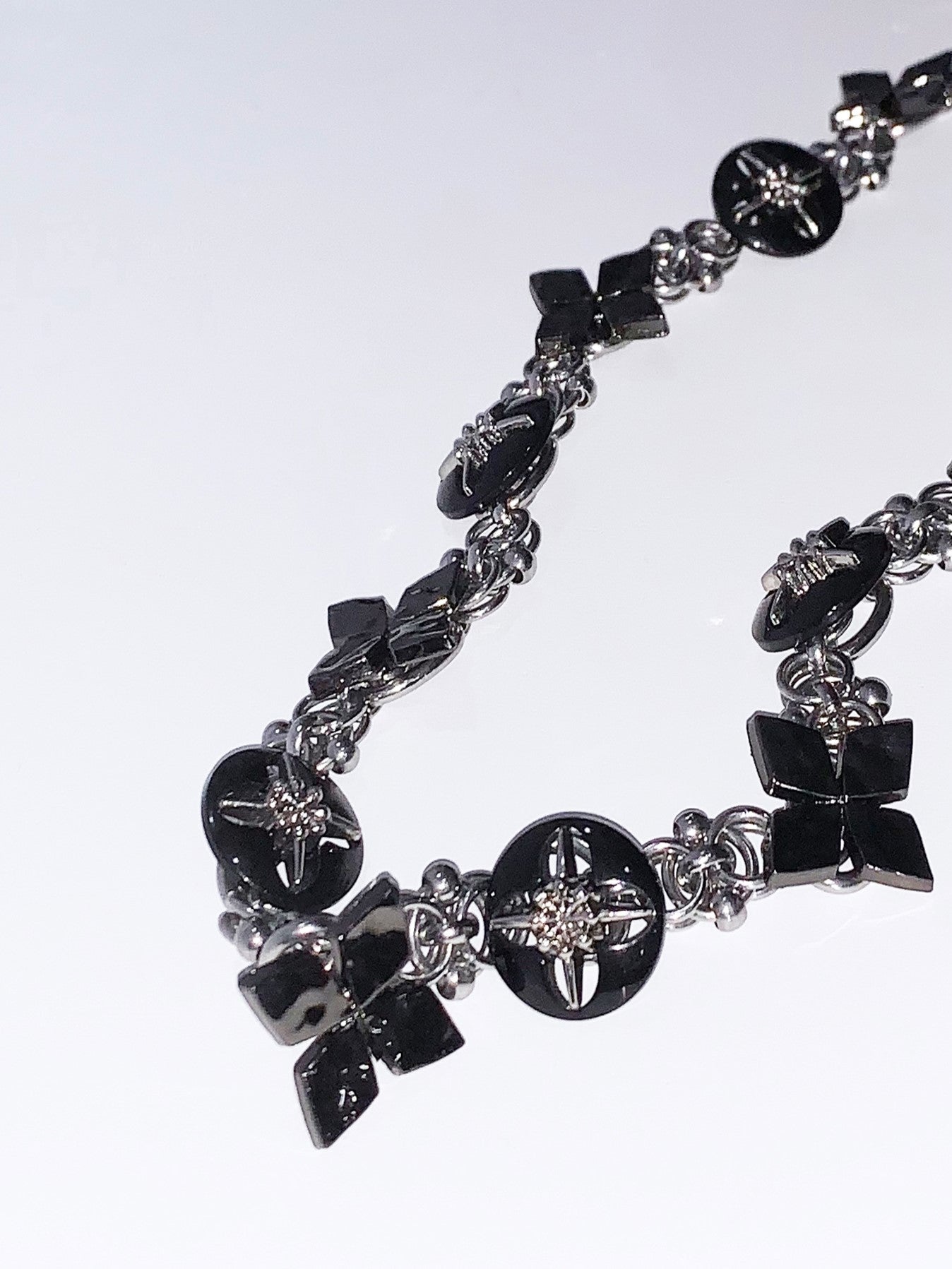 METAL LOCK NECKLACE MNW923