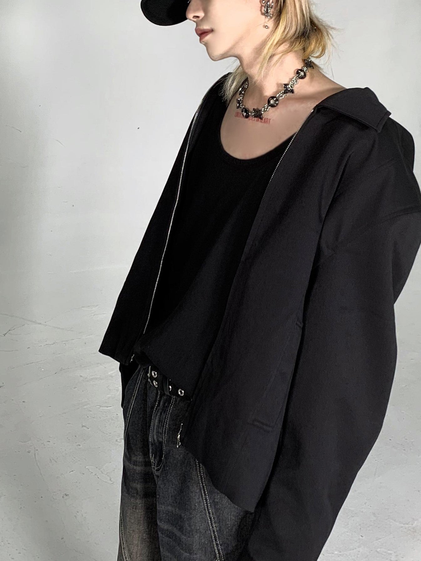 METAL LOCK NECKLACE MNW923