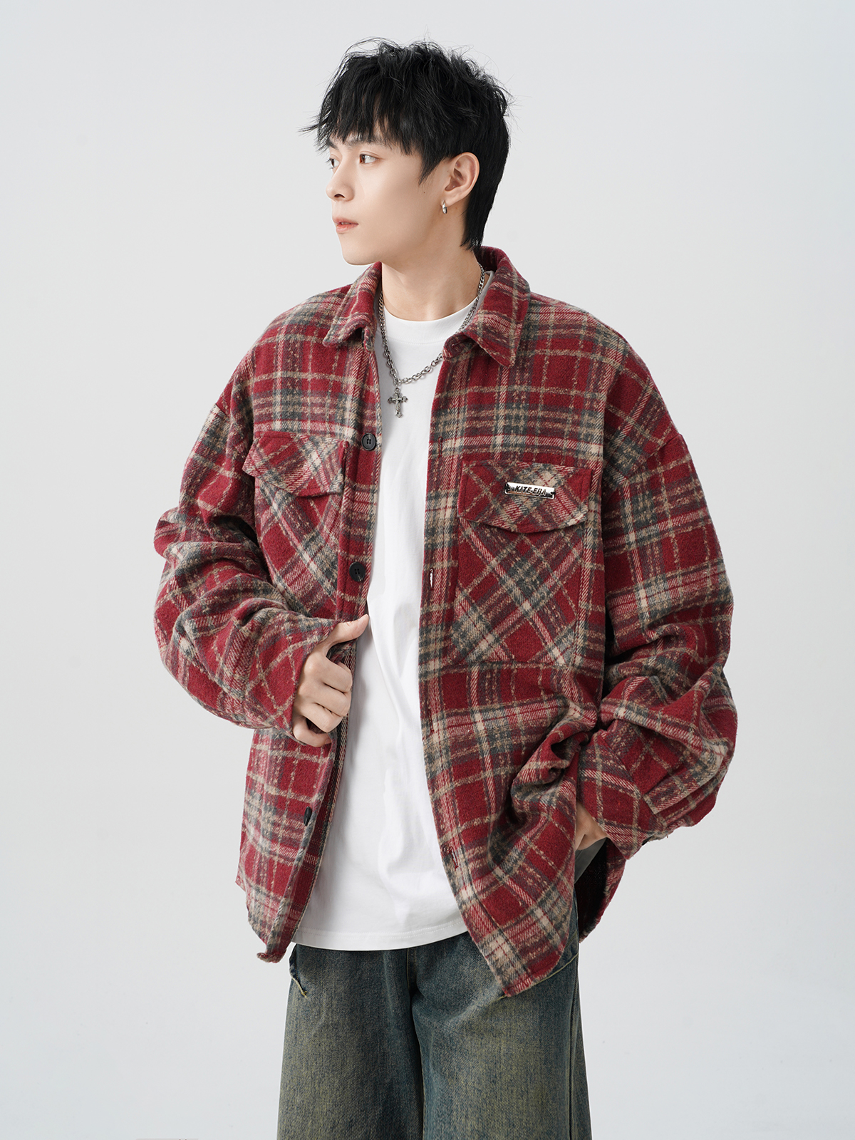 ABS CHECK JACKET MNW1961