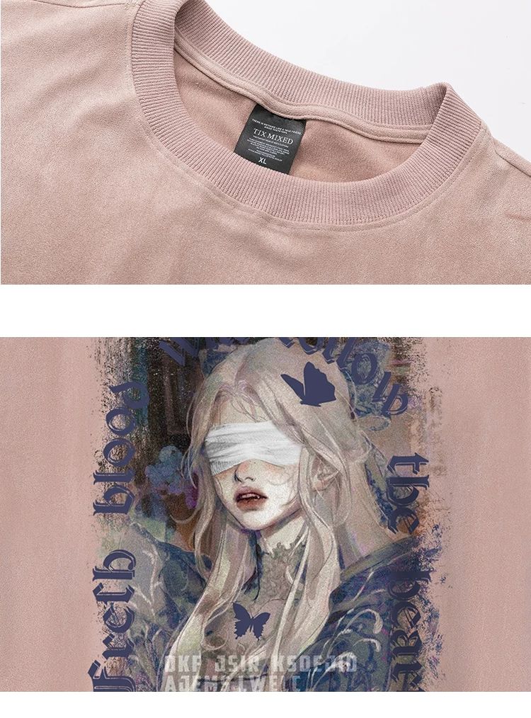 MOODY GRAPHIC OVERSIZED TANK TEE MNW2111