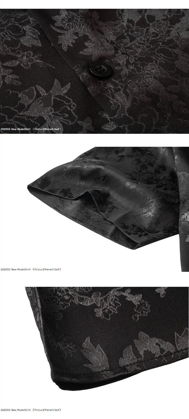 DARK PATTERNED SHORT-SLEEVE SHIRT MNW2108