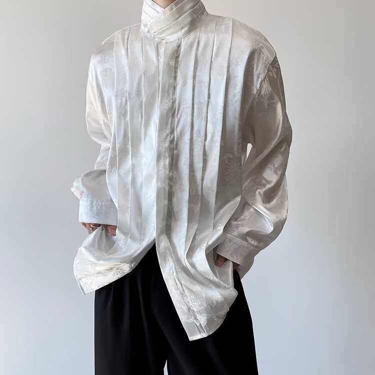 LINE BLOWN HIGHNECK SHIRT MNW2103