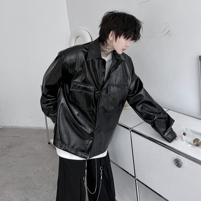 PU SHIRT BLOUSON MNW1050