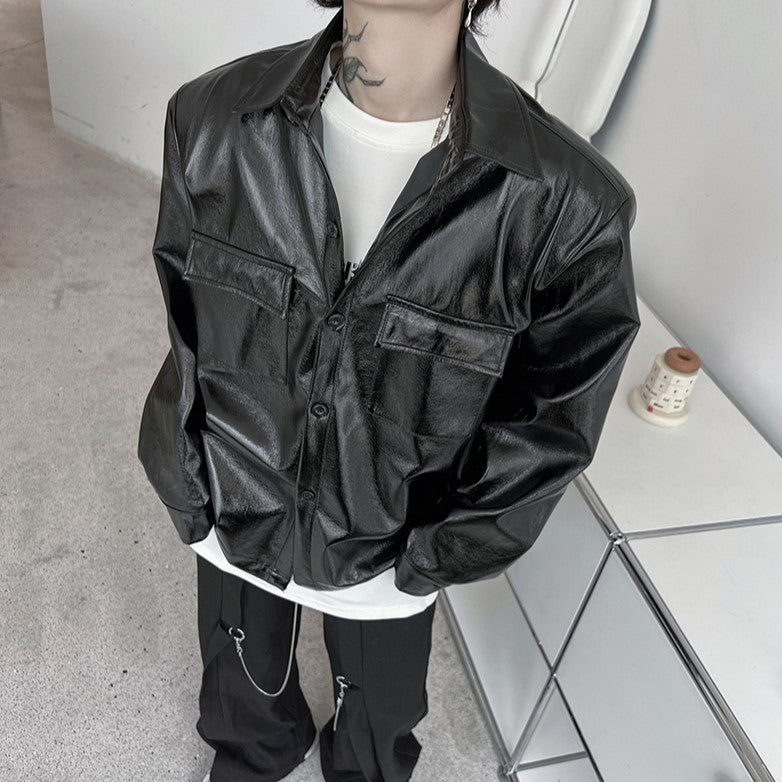 PU SHIRT BLOUSON MNW1050