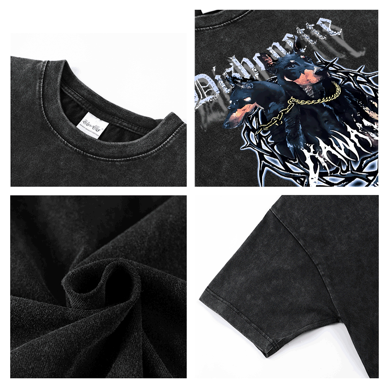 BARBED DOBERMAN T-SHIRT MNW654