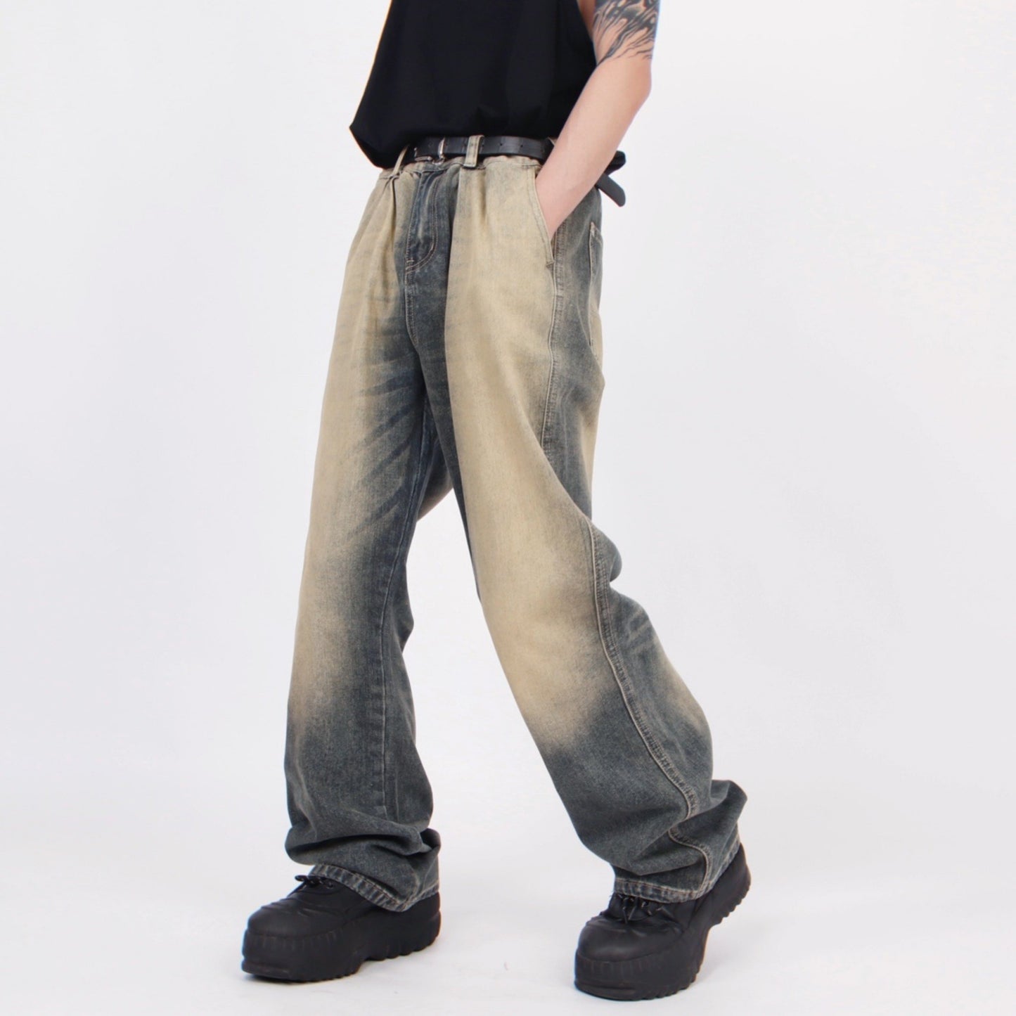HIGH WASH DENIM MNW1542