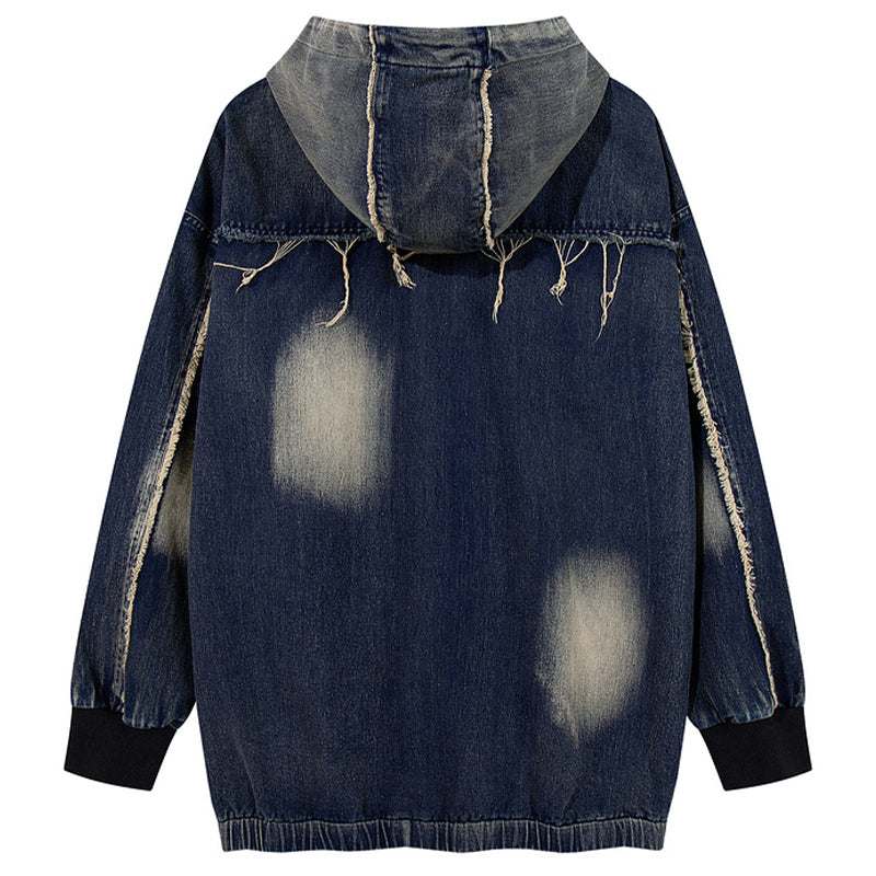 DENIM WASHED HOODIE MNW1929