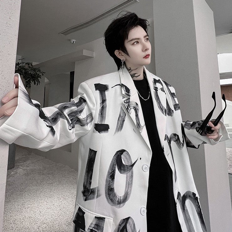 BIG TEXT JACKET MNW1051