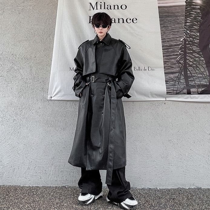 PU TRENCH COAT MNW1049