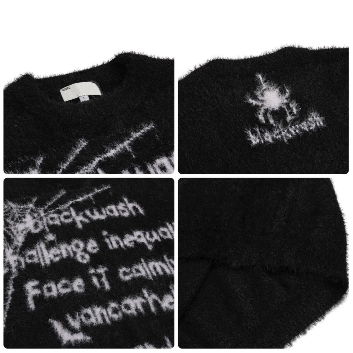 SPIDER TEXT KNIT MNW1443