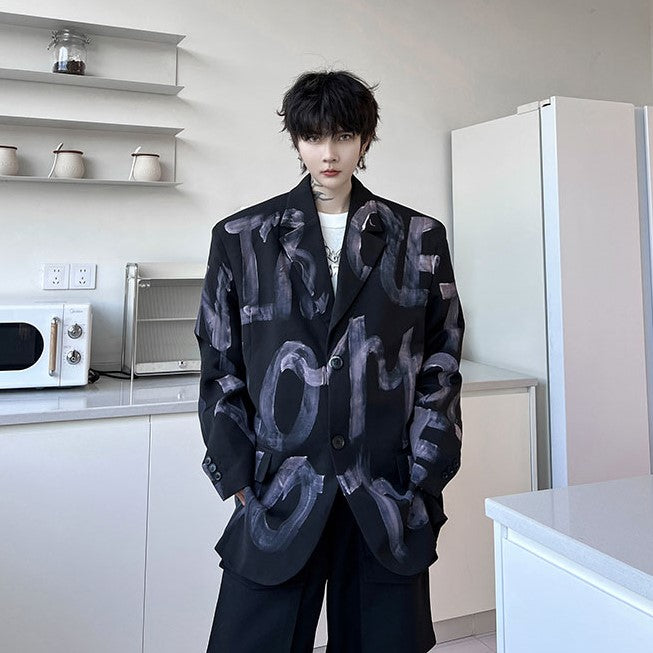 BIG TEXT JACKET MNW1051