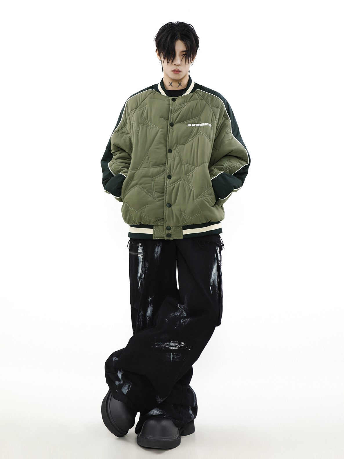 STAR QUILT BLOUSON MNW1227