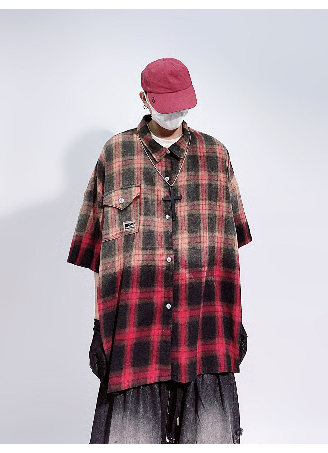 GRADIENT CHECK SHIRT MNW1886
