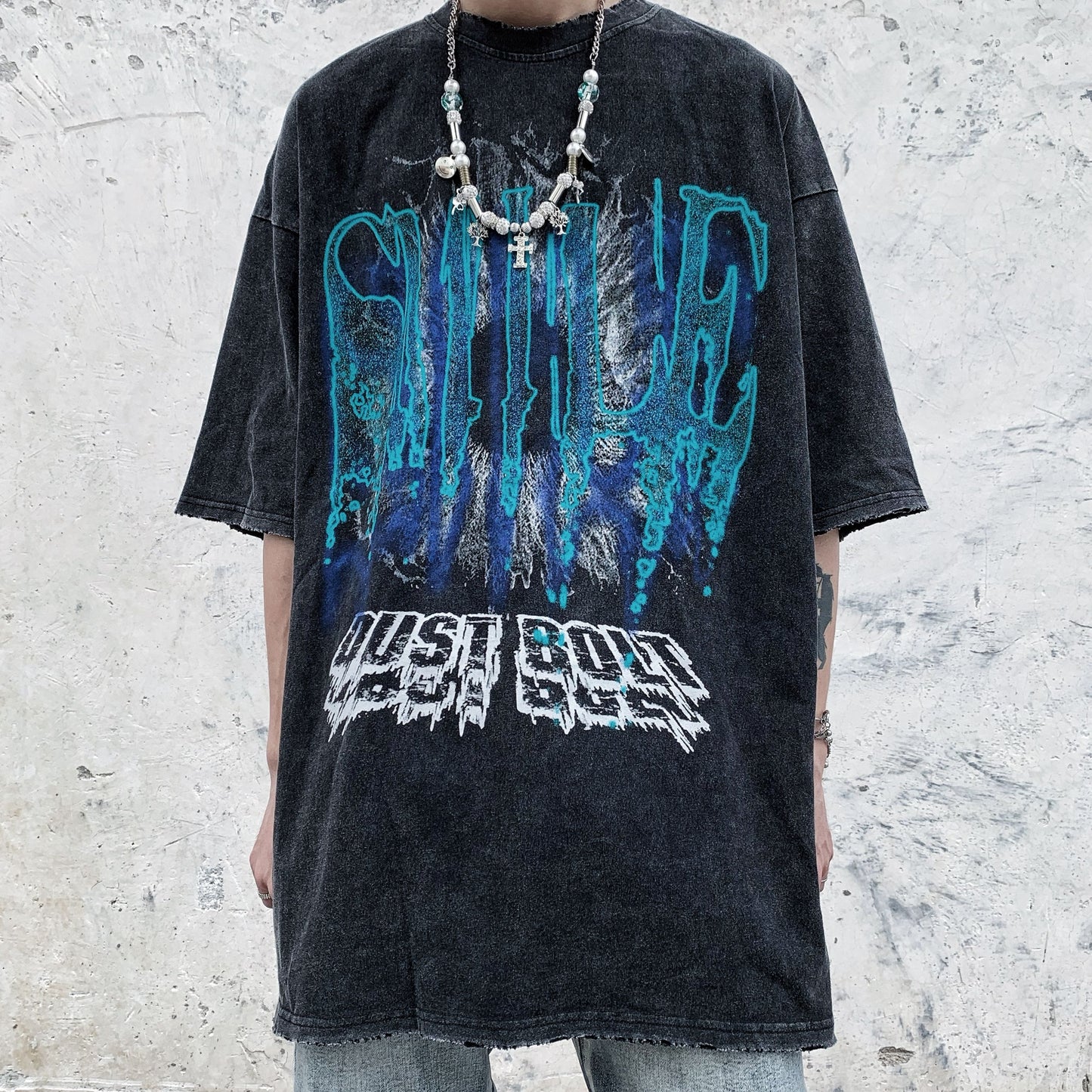 DESTRUCTION SMILE T-SHIRT MNW843