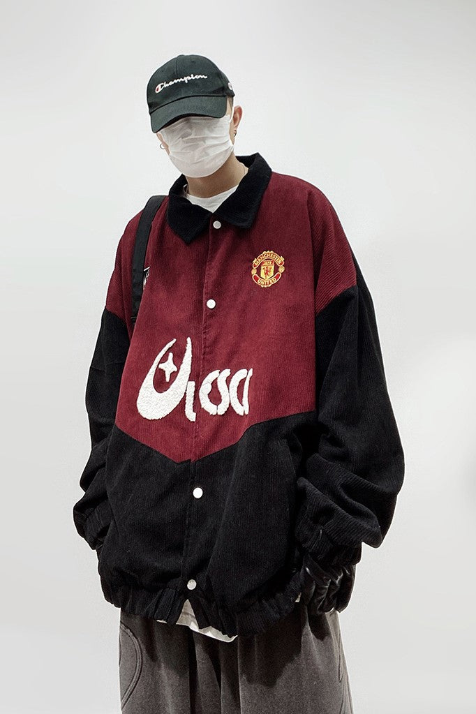COLOR MATCHING ATHLETIC JACKET MNW1506