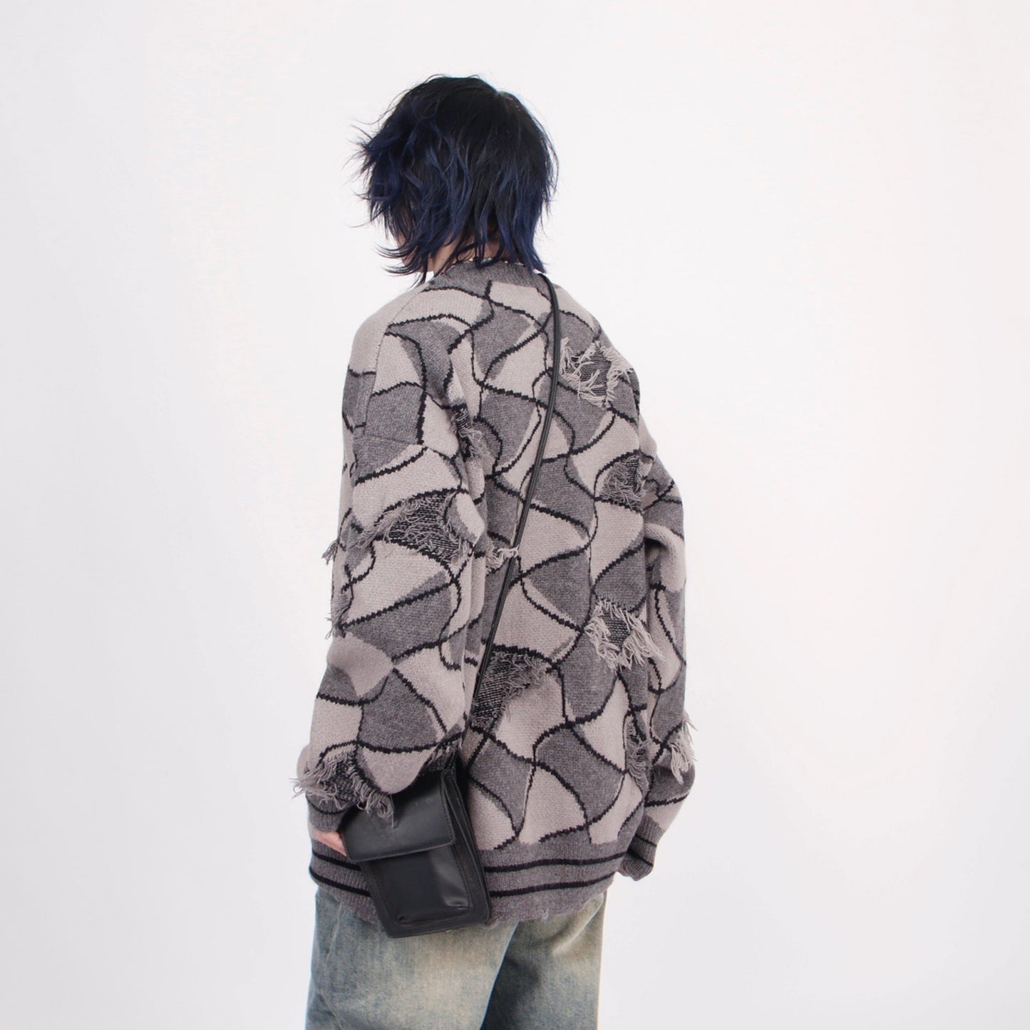 GEOMETRIC WAVE KNIT MNW1444