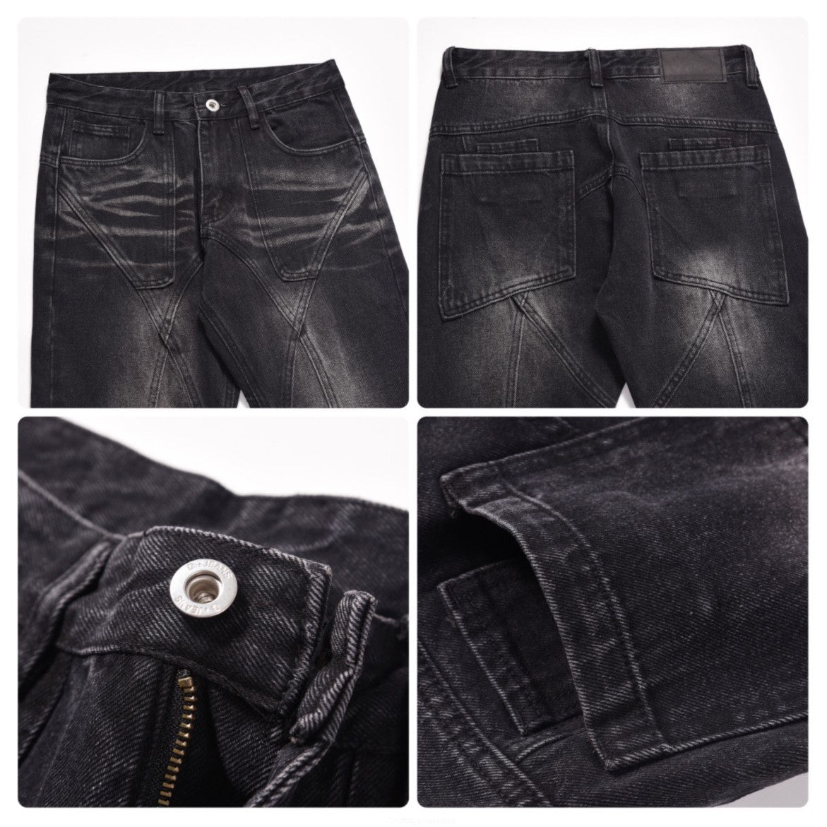 CROSSED DENIM PANTS MNW1273