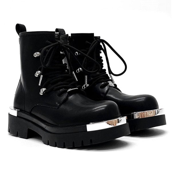 METAL LACE UP BOOTS MNW1254