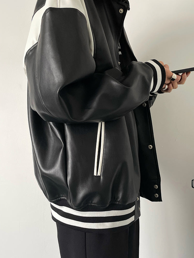 MONO PANEL VARSITY JACKET MNW2016