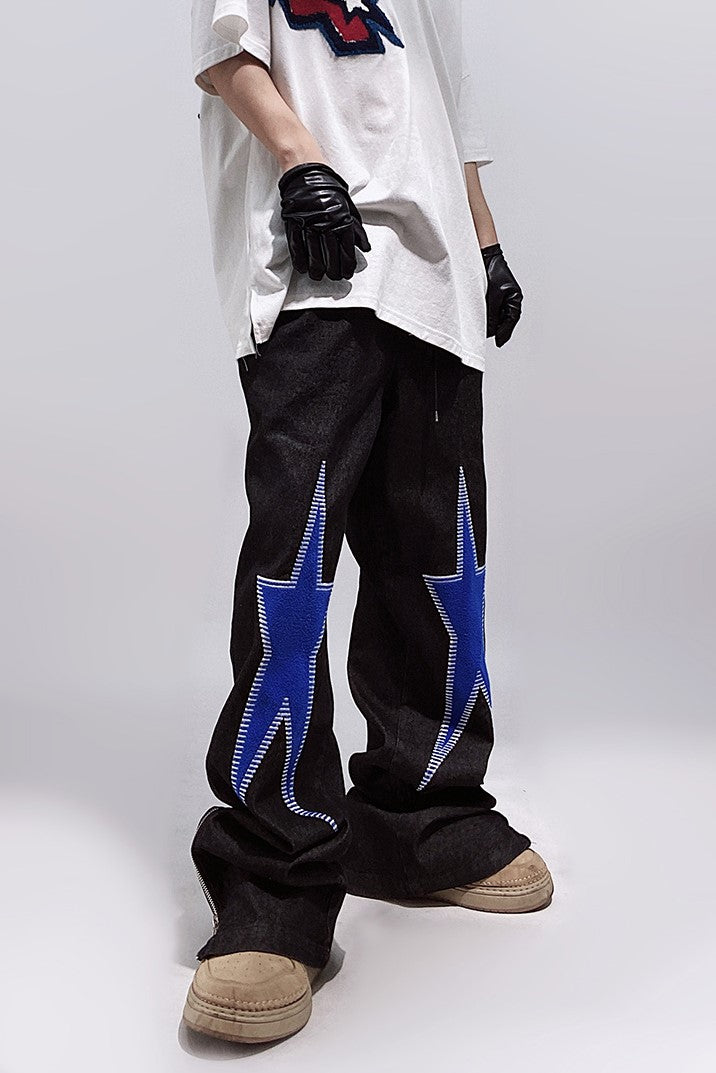 STAR DENIM PANTS MNW987