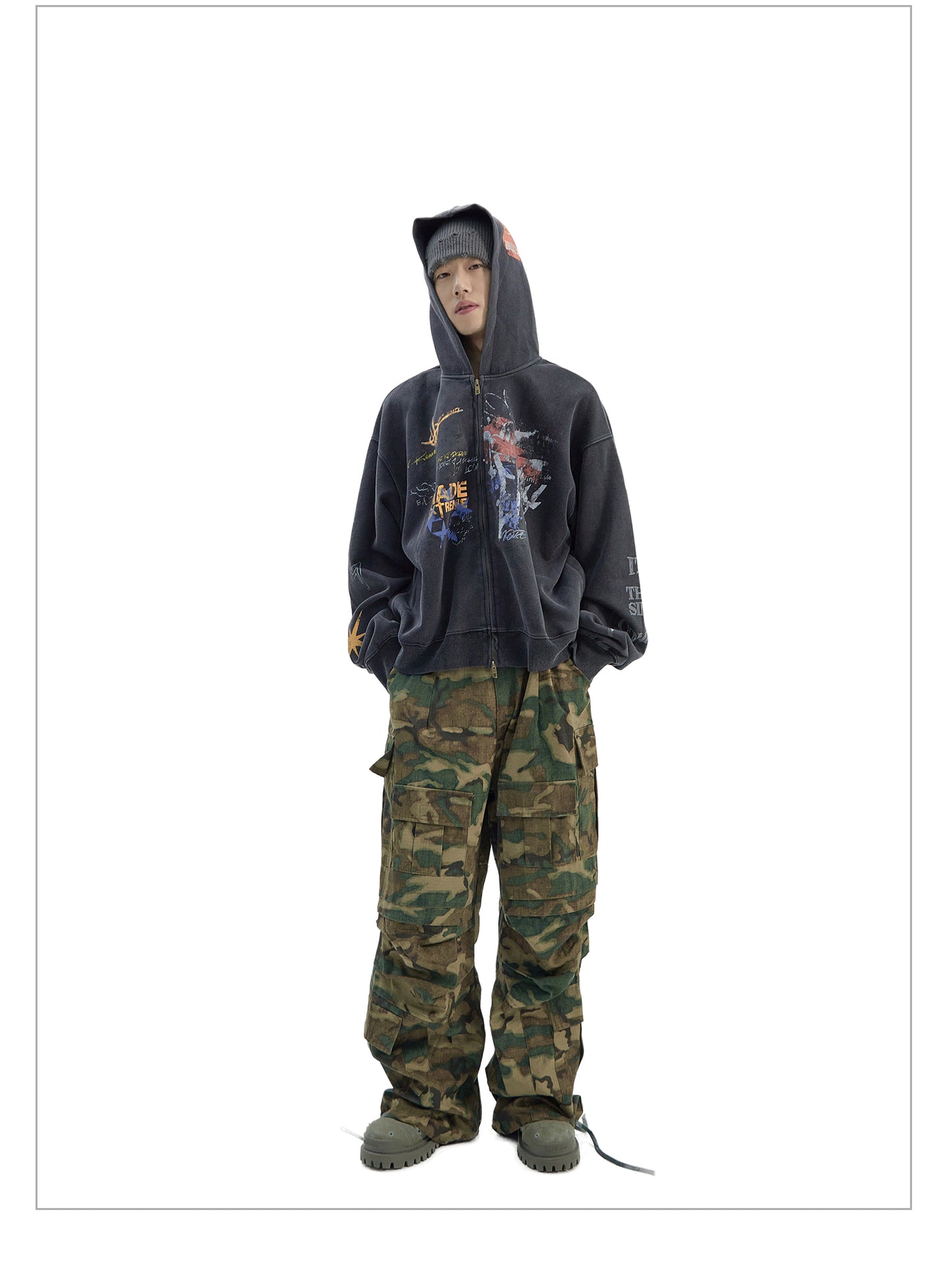 RETRO STREET HOODIE MNW1909