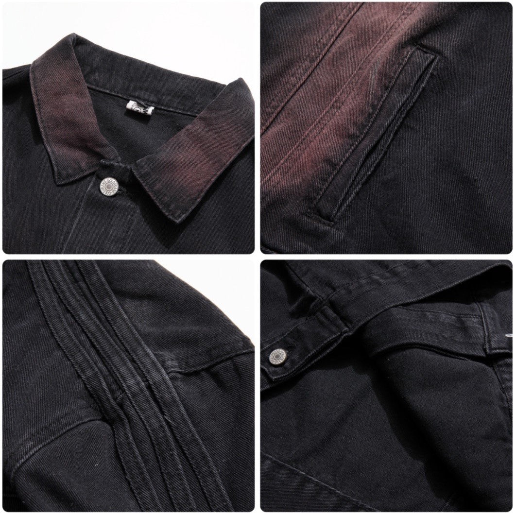 OLD PROCESSED DENIM JACKET MNW1192