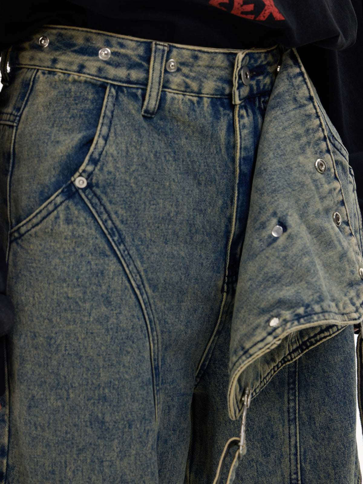 DENIM ARRANGEMENT OVERALLS MNW1614