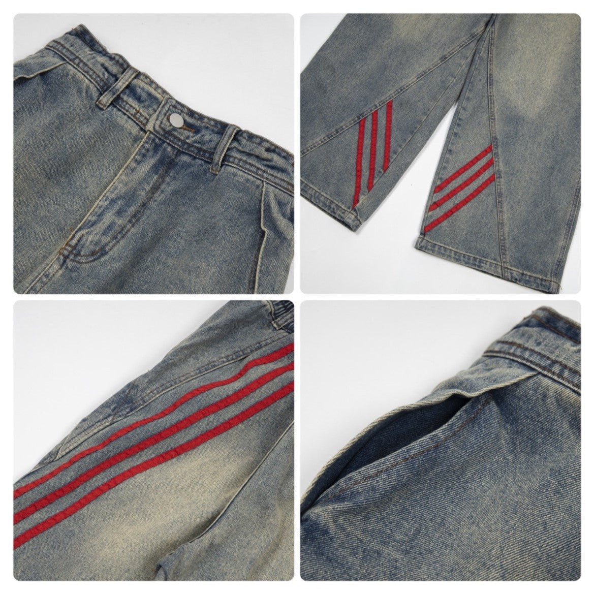 DIAGONAL LINE DENIM MNW1771