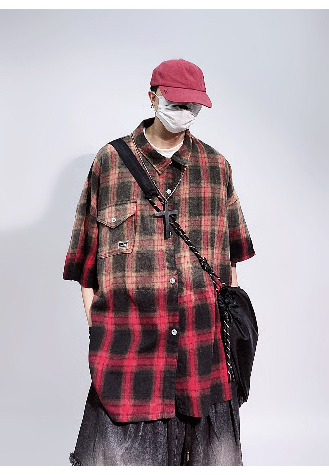 GRADIENT CHECK SHIRT MNW1886