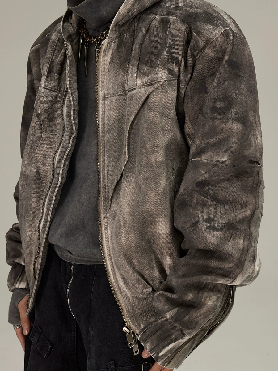AGED CLAY HOODED JACKET MNW2003