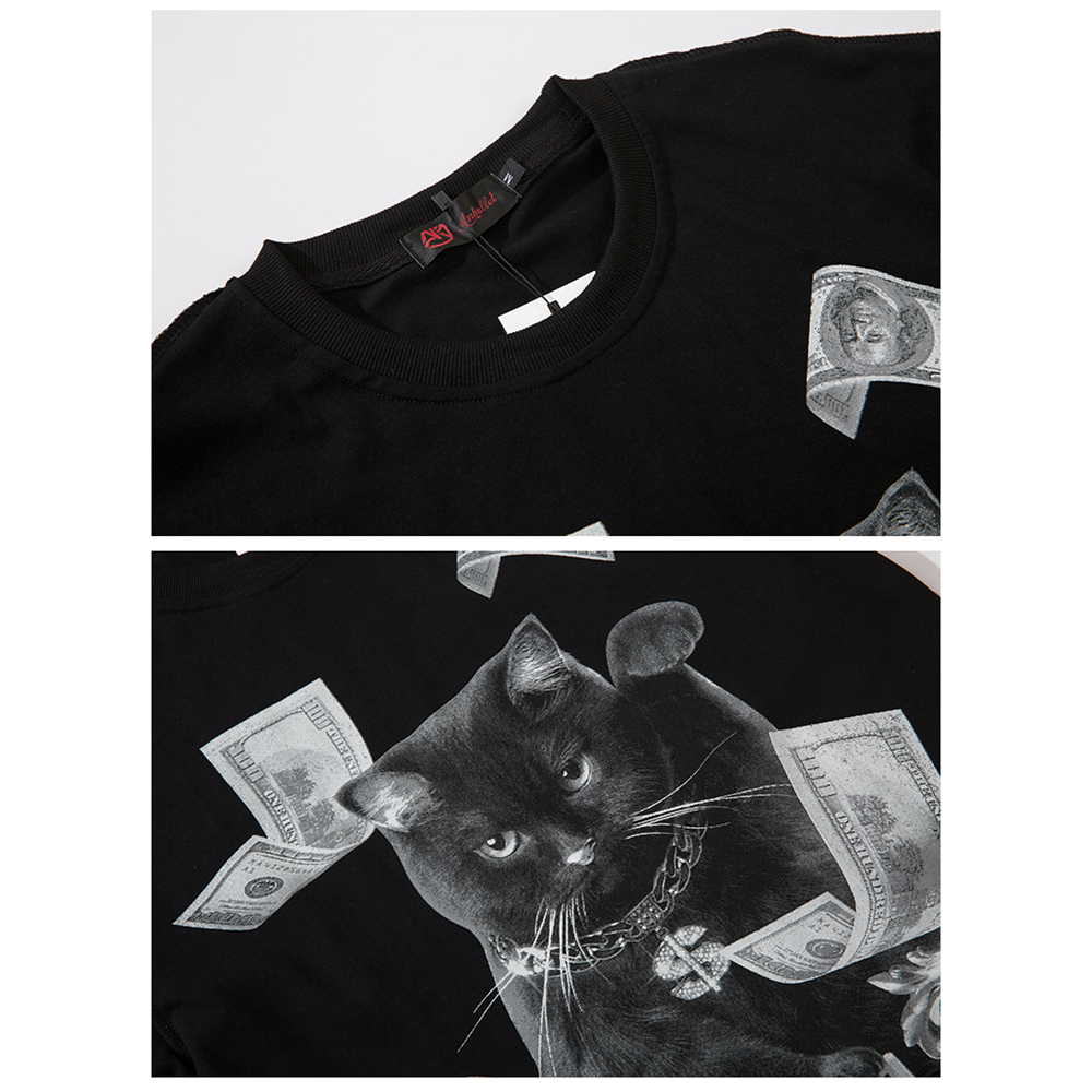CAT MONEY T-SHIRT MNW577