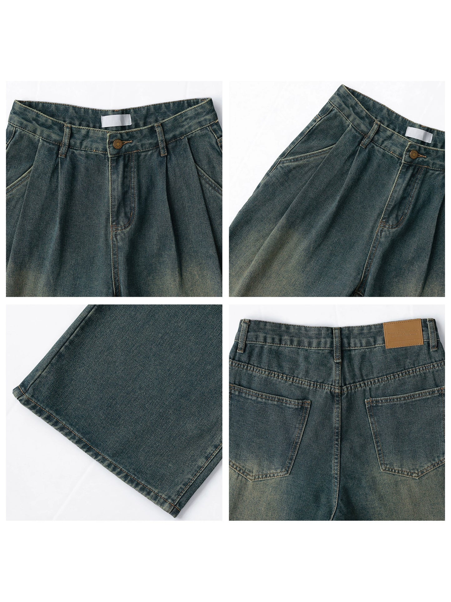 TRENDY WIDE WASHED PANTS MNW1950