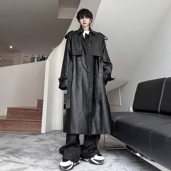PU TRENCH COAT MNW1049