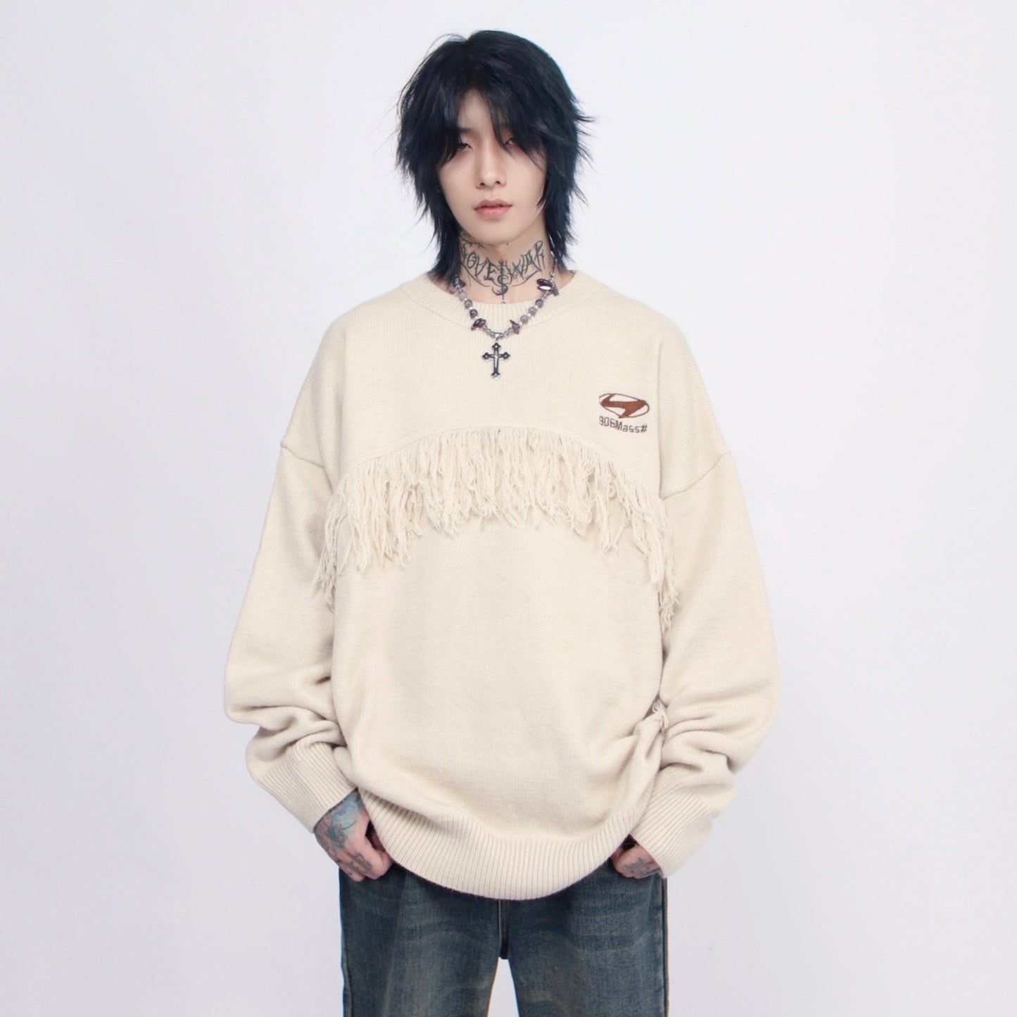 FRINGE PLAIN KNIT MNW1166