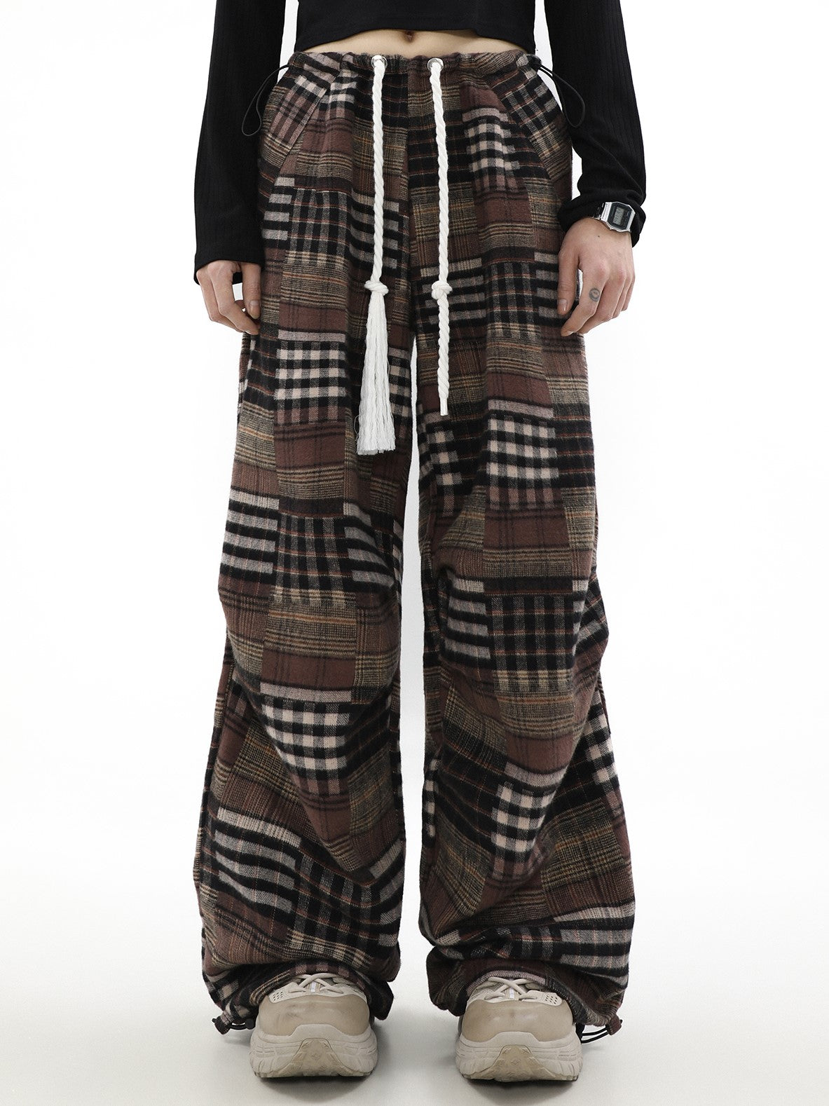 RETRO CHECK PANTS MNW1224