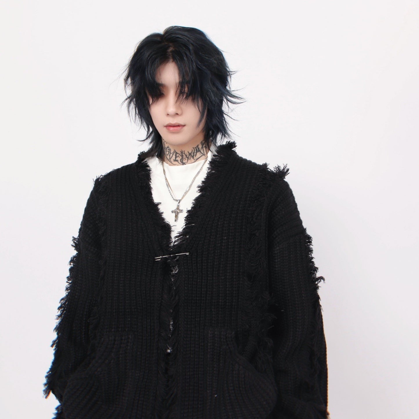 ROUGH DAMAGE CARDIGAN MNW1445