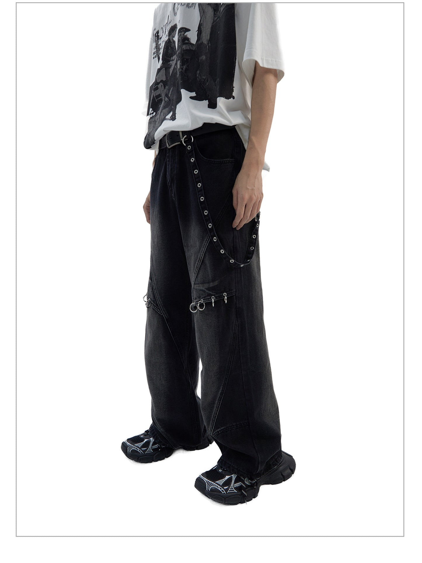 METAL FITTINGS FADE DENIM MNW1904
