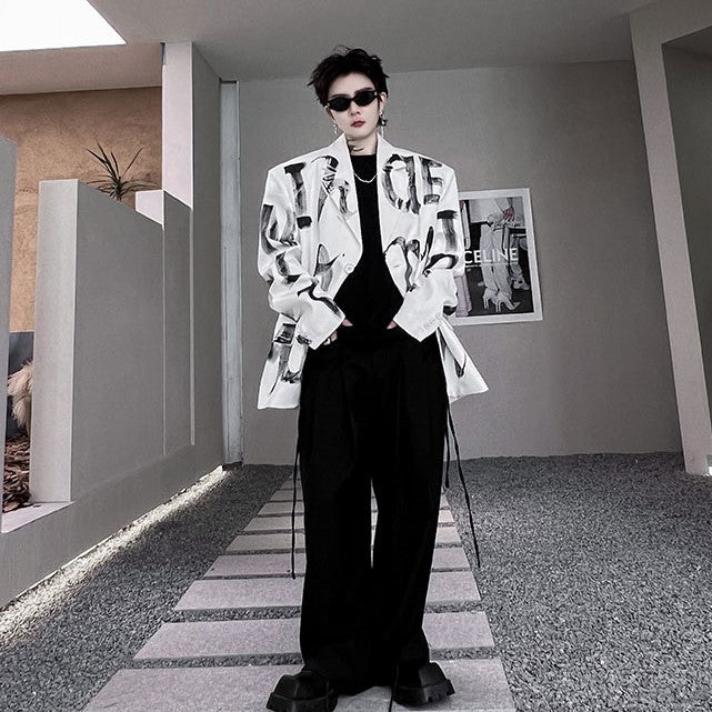 BIG TEXT JACKET MNW1051