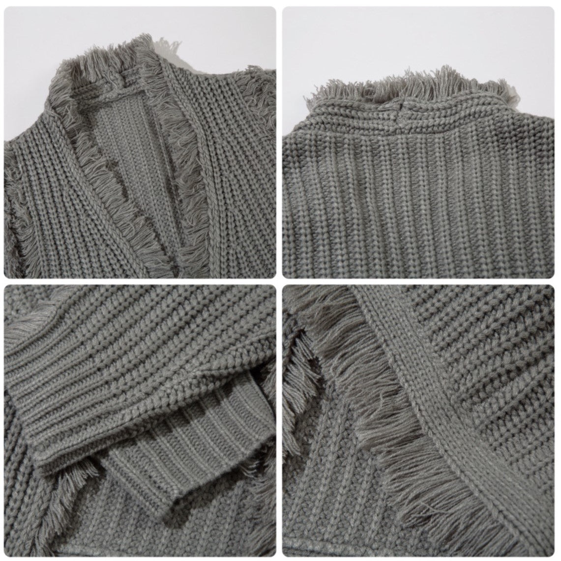 ROUGH DAMAGE CARDIGAN MNW1445