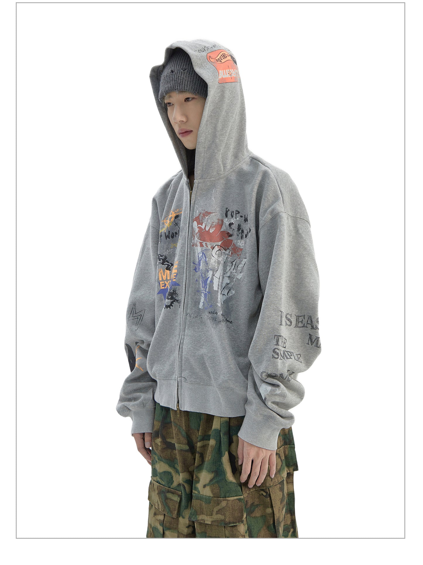 RETRO STREET HOODIE MNW1909