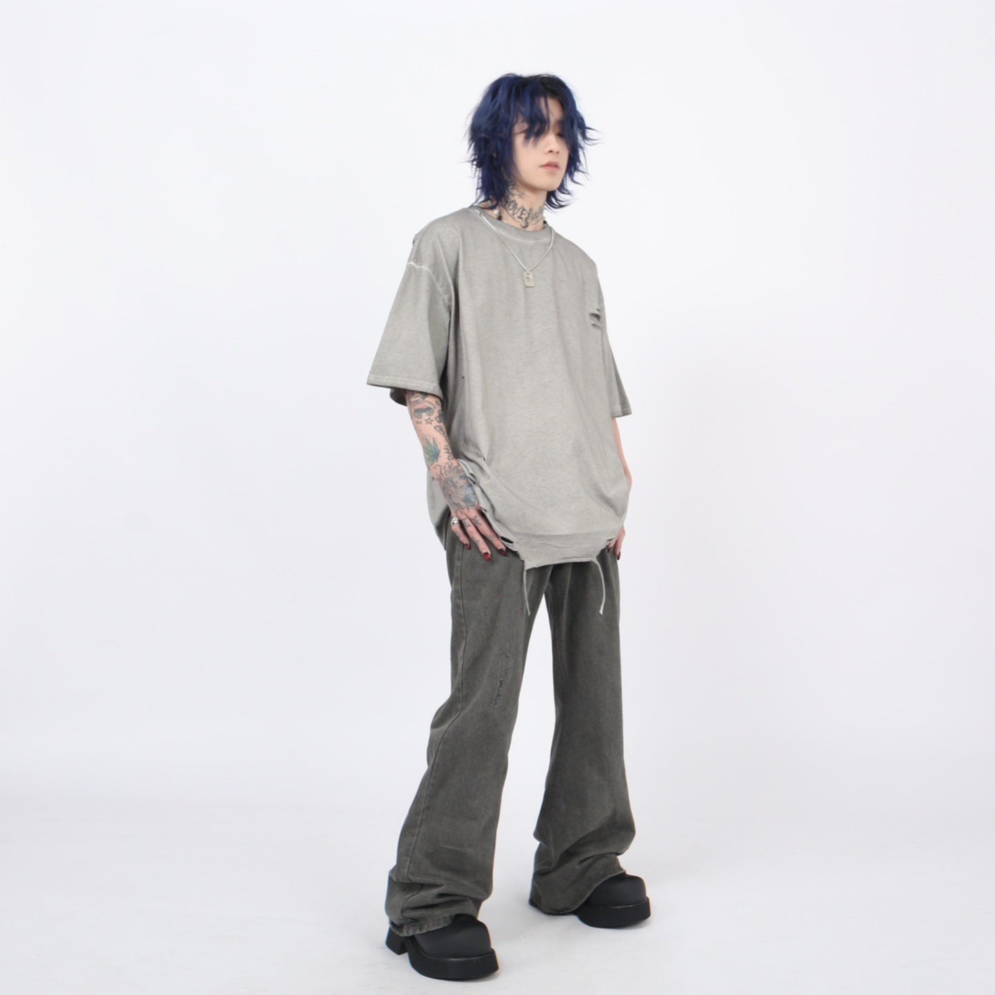 HARD DAMAGE T-SHIRT MNW1779