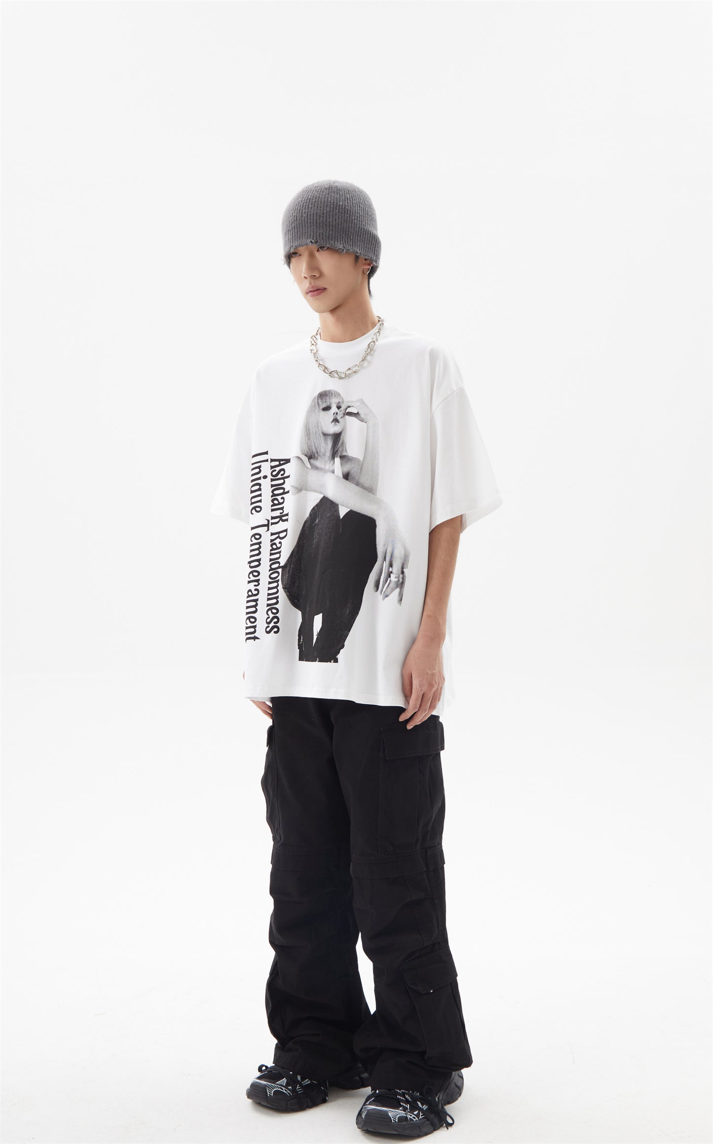 LADY PORTRAIT T-SHIRT MNW1805