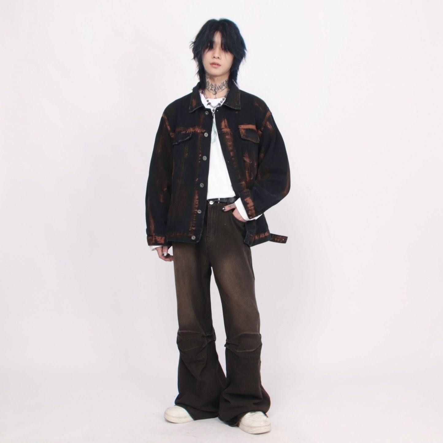 OLD BLACK DENIM JACKET MNW1196
