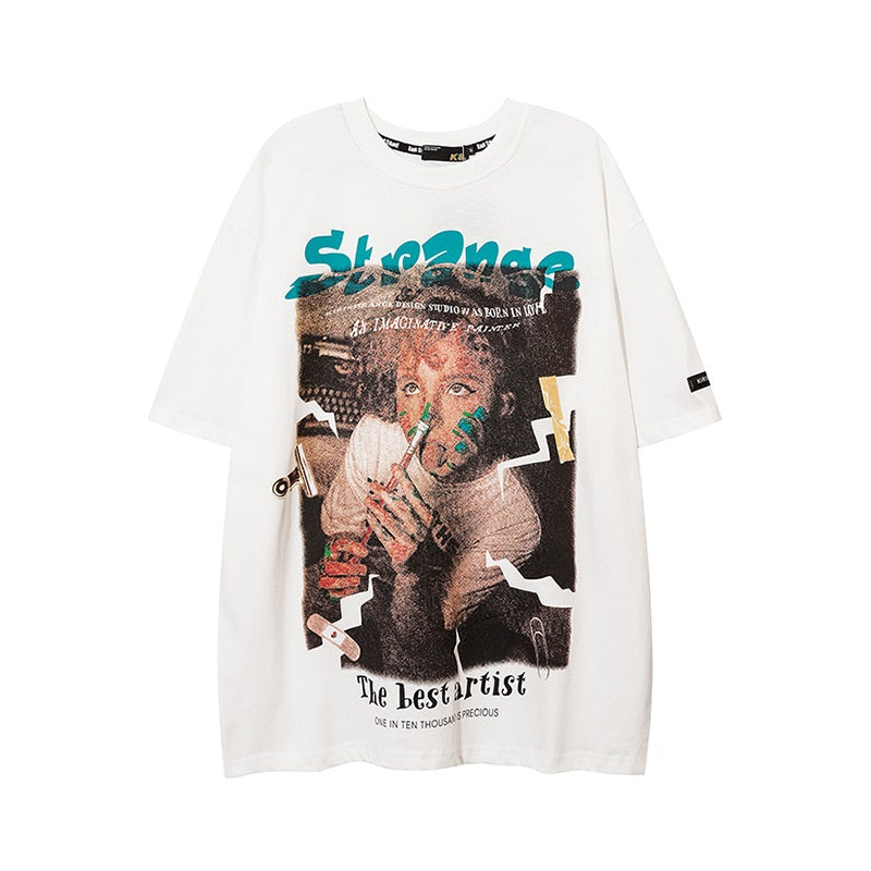 ARTIST PAINT T-SHIRT MNW755